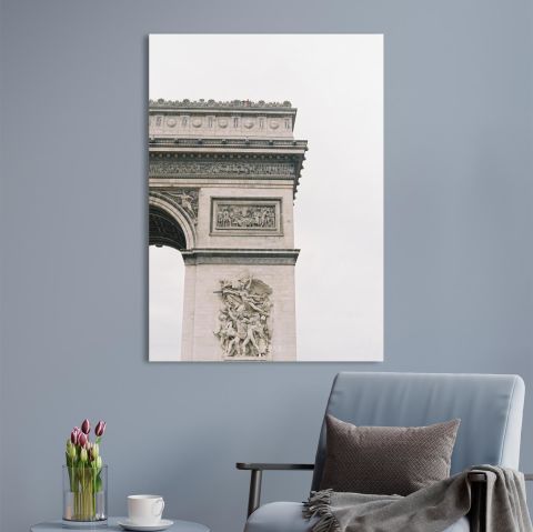 Paris Zafer Takı Kanvas Tablo