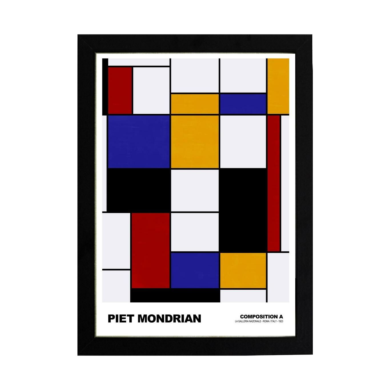 Piet Mondrian Composition A