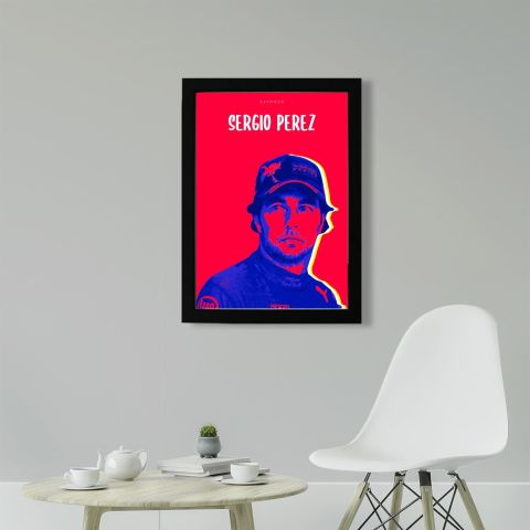 Sergio Perez Poster Tablo
