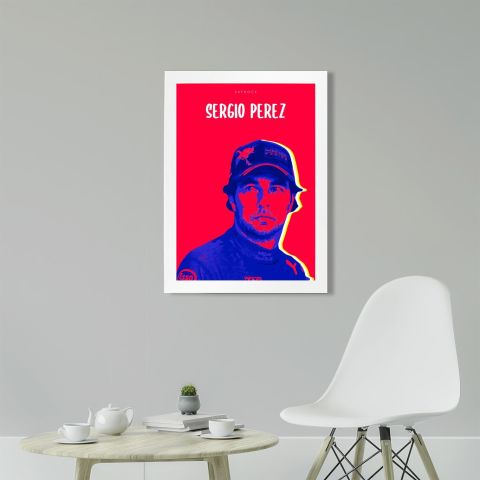 Sergio Perez Poster Tablo