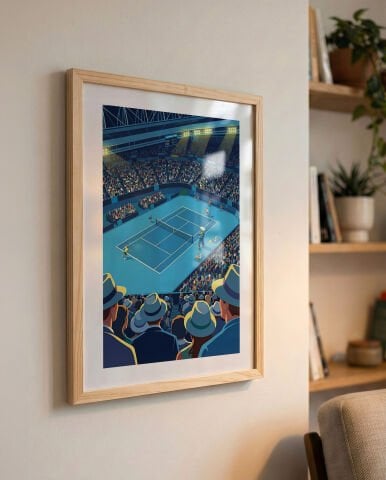Australian Open, Tenis Poster Tablo