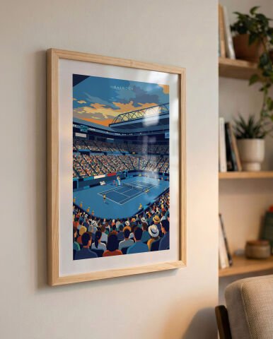 Australian Open, Tenis Poster Tablo