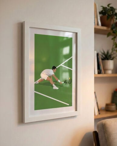 Carlos Alcaraz, Tenis Poster Tablo