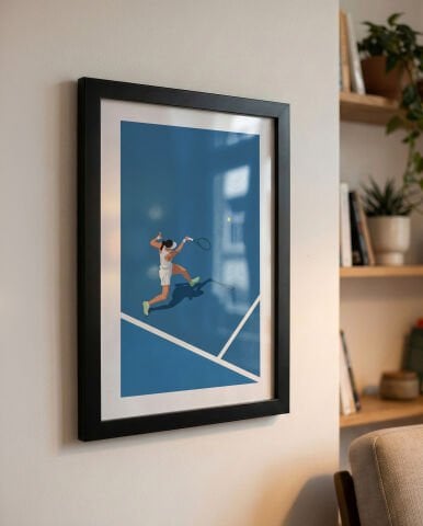 Iga Swiatek, Tenis Poster Tablo