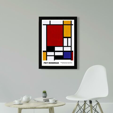 Piet Mondrian Red, Yellow and Blue