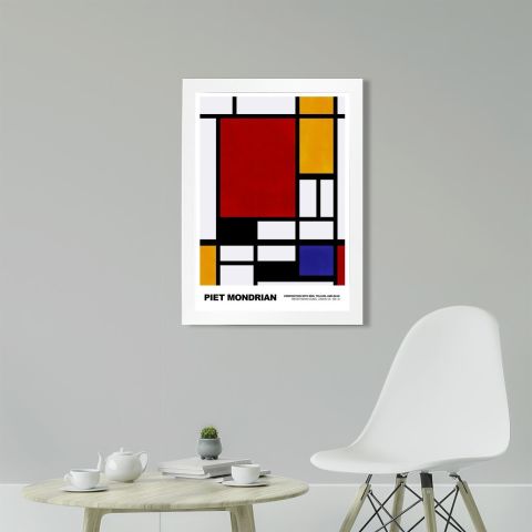 Piet Mondrian Red, Yellow and Blue