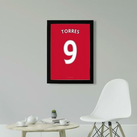 Fernando Torres Forma Poster Tablo