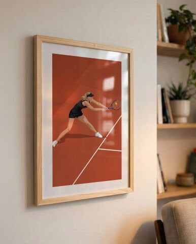 Maria Sharapova, Tenis Poster Tablo