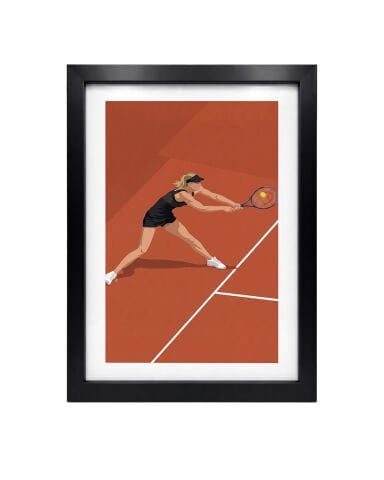 Maria Sharapova, Tenis Poster Tablo