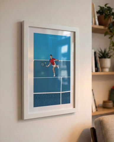 Novak Djokovic, Tenis Poster Tablo