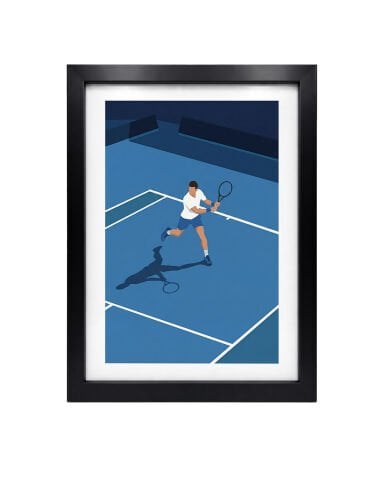 Novak Djokovic, Tenis Poster Tablo