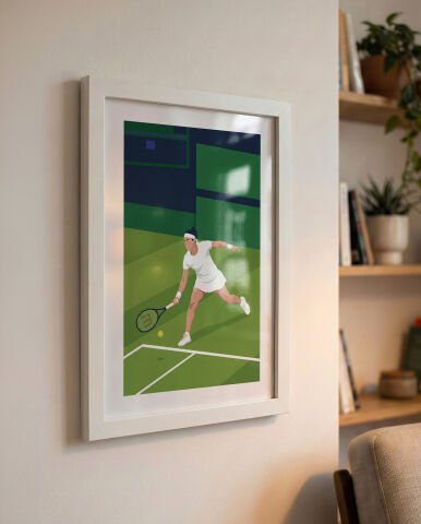 Ons Jabeur, Tenis Poster Tablo