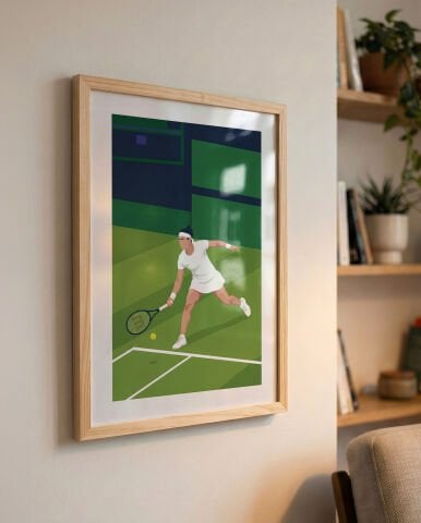 Ons Jabeur, Tenis Poster Tablo
