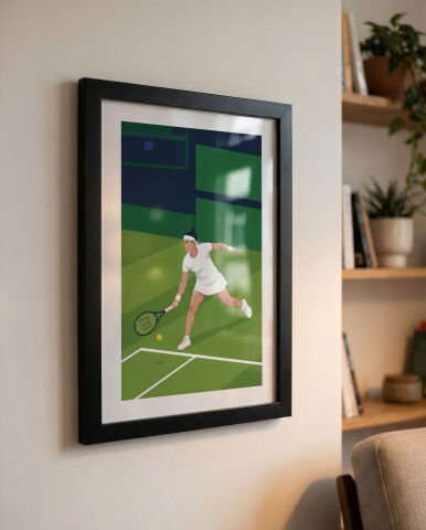 Ons Jabeur, Tenis Poster Tablo