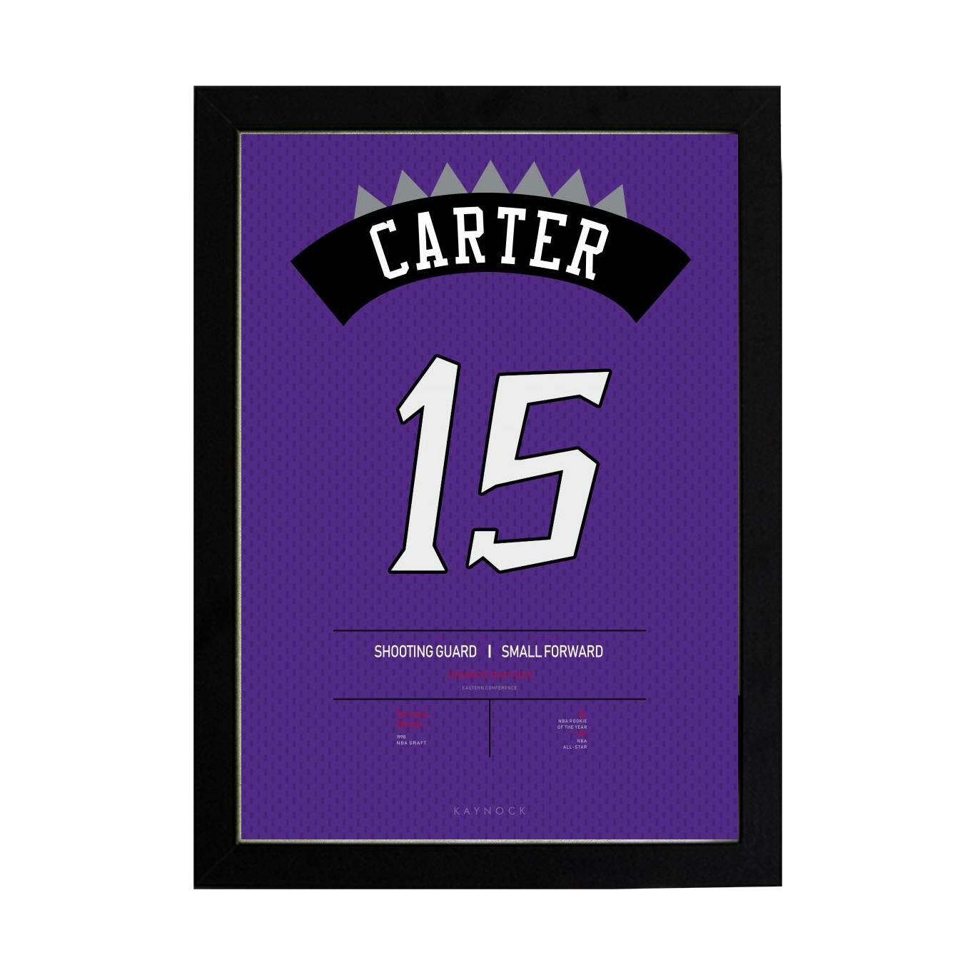 Vince Carter Forma Poster Tablo