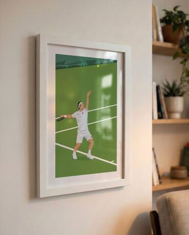 Roger Federer, Tenis Poster Tablo