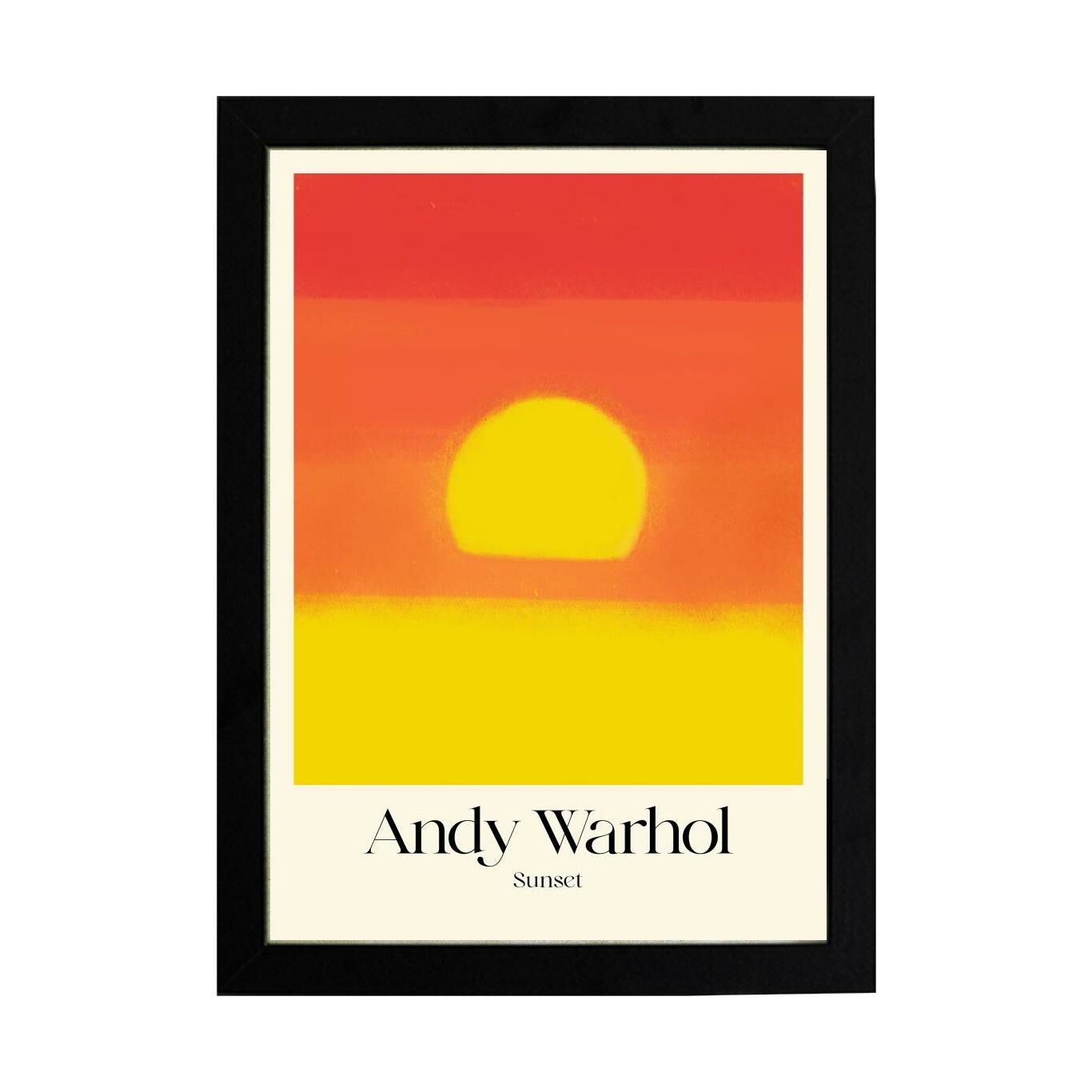 Andy Warhol Sunset 3