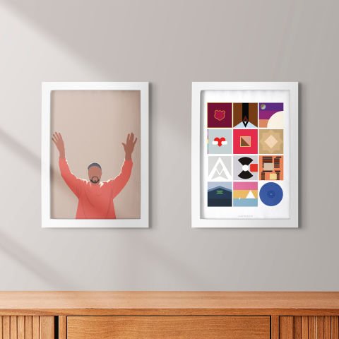 Kanye West 2'li set