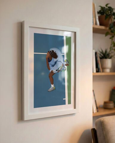 Serena Williams, Tenis Poster Tablo