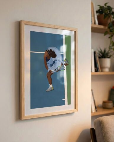 Serena Williams, Tenis Poster Tablo