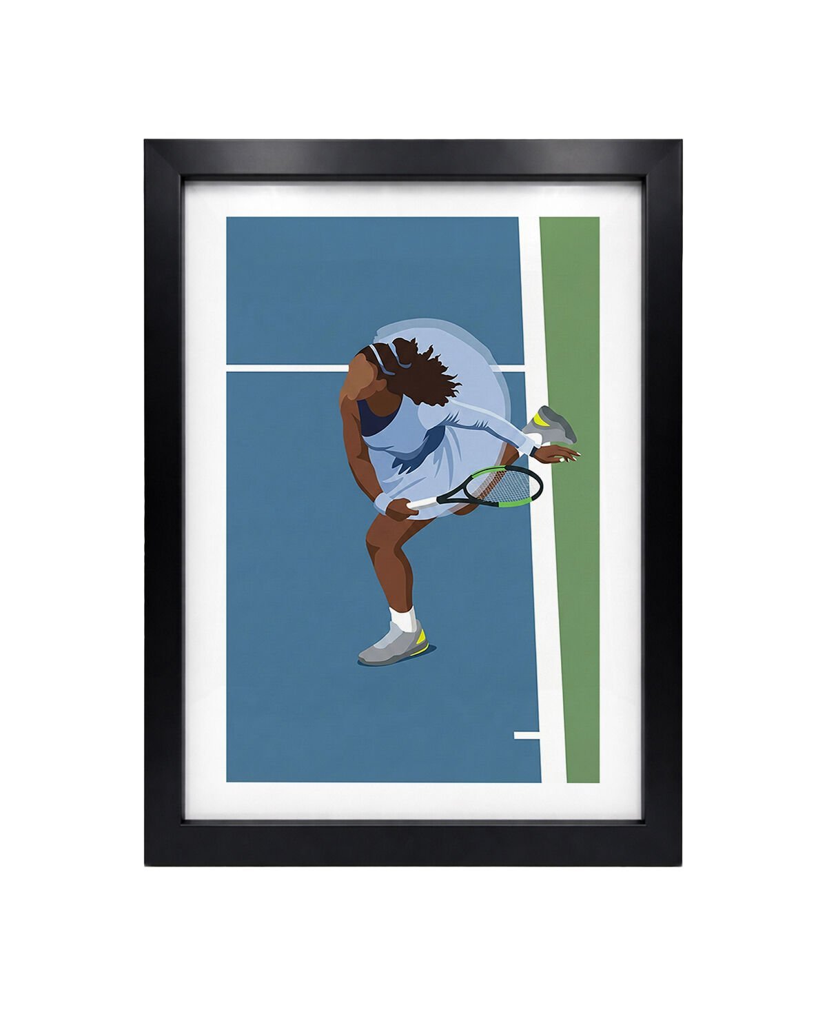 Serena Williams, Tenis Poster Tablo