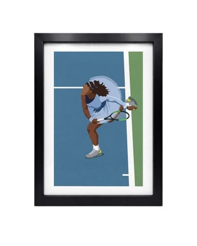 Serena Williams, Tenis Poster Tablo