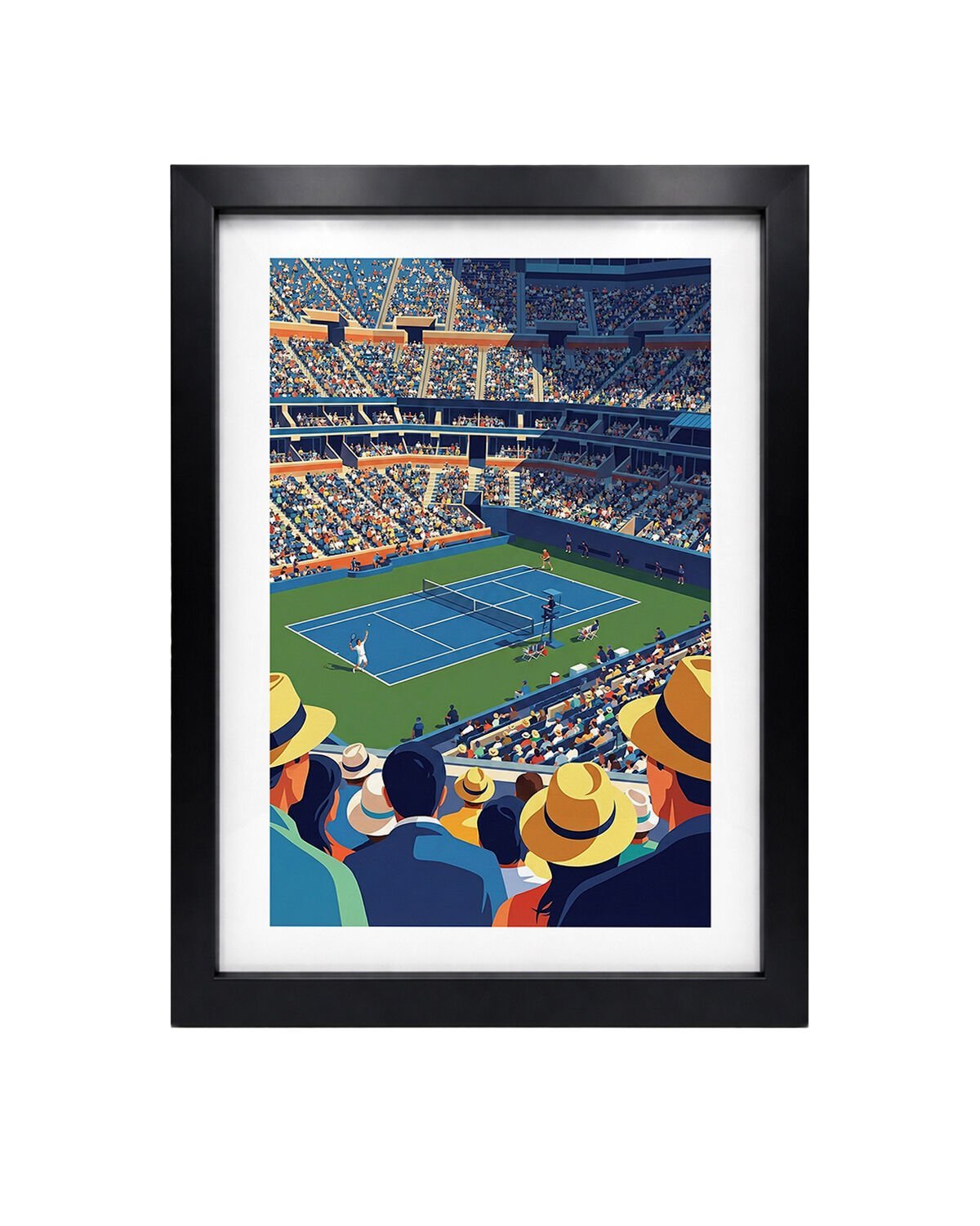 Us Open Stadium, Tenis Poster Tablo