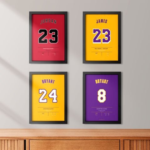 Basketbol Efsaneleri 4'lü set