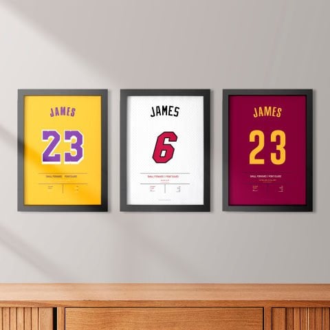 Lebron James 3'lü set