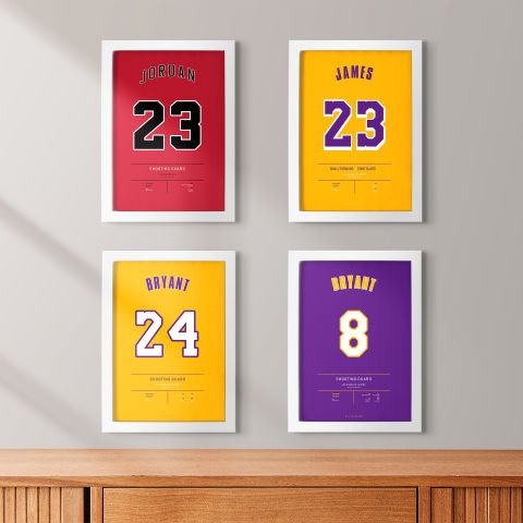 Basketbol Efsaneleri 4'lü set