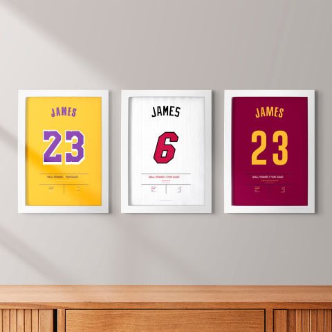 Lebron James 3'lü set