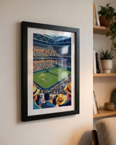 Wimbledon Stadium, Tenis Poster Tablo