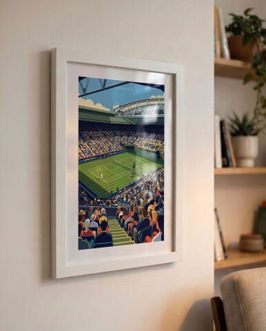 Wimbledon Stadium, Tenis Poster Tablo
