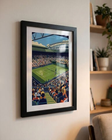 Wimbledon Stadium, Tenis Poster Tablo