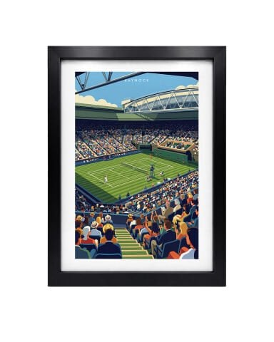 Wimbledon Stadium, Tenis Poster Tablo