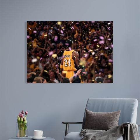 Kobe Bryant Championship Kanvas Tablo