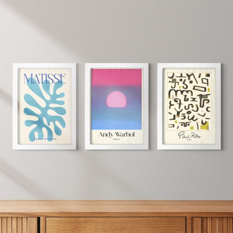 Modern 3'lü set