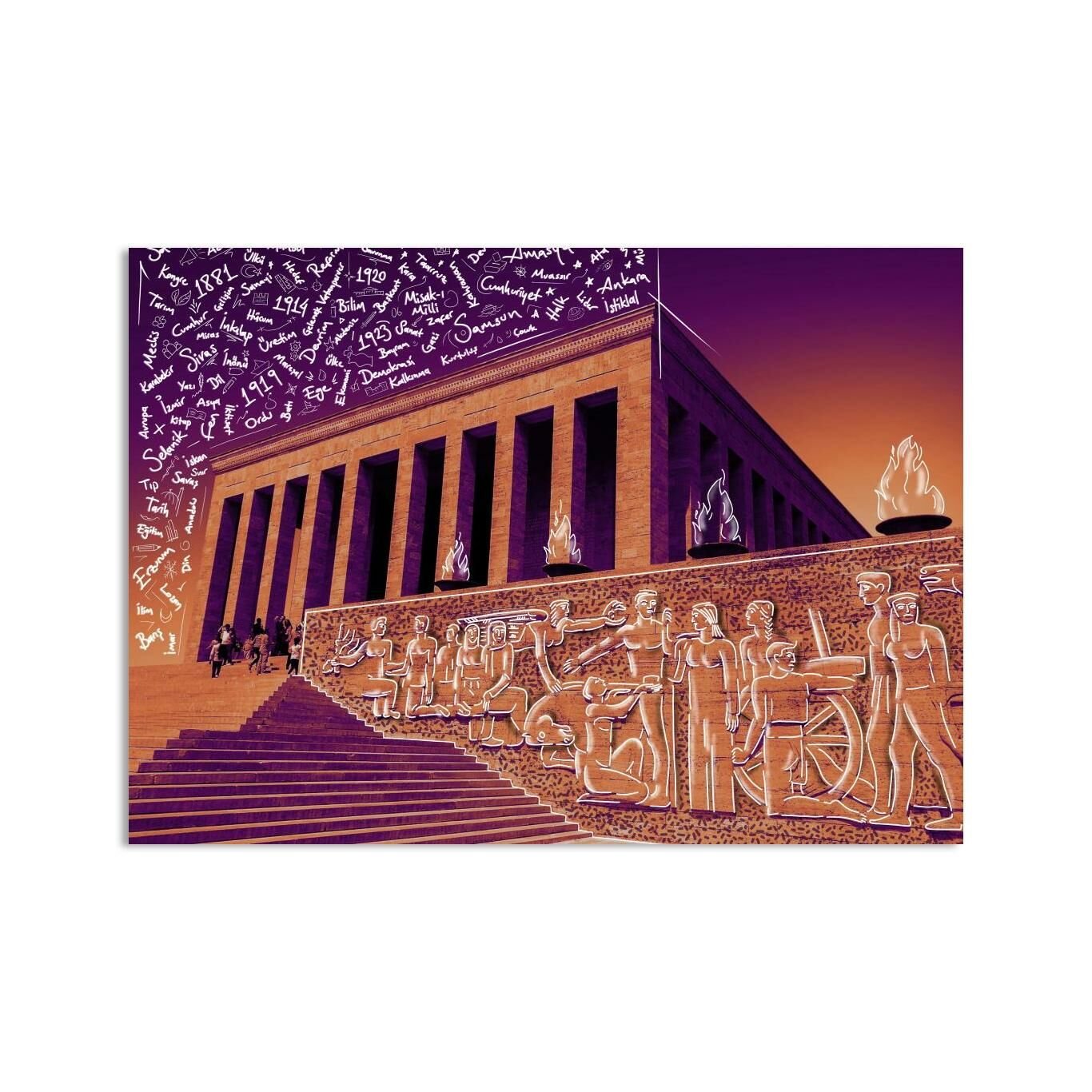 Anıtkabir Kanvas Tablo
