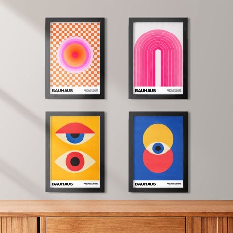 Bauhaus 4'lü set