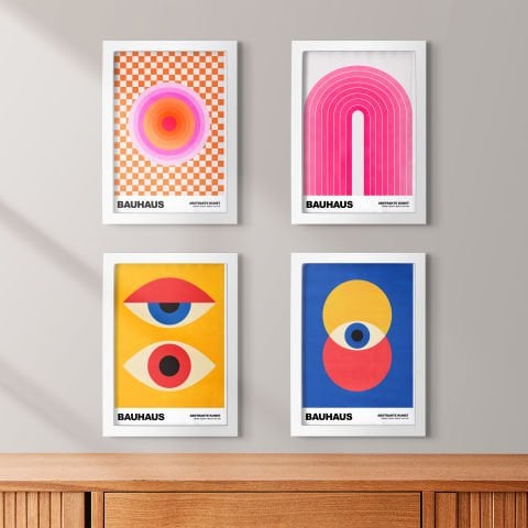 Bauhaus 4'lü set