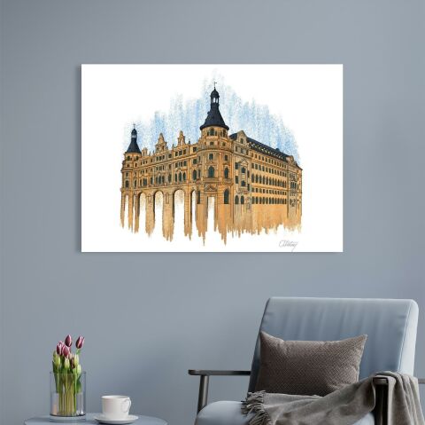 Haydarpaşa Kanvas Tablo