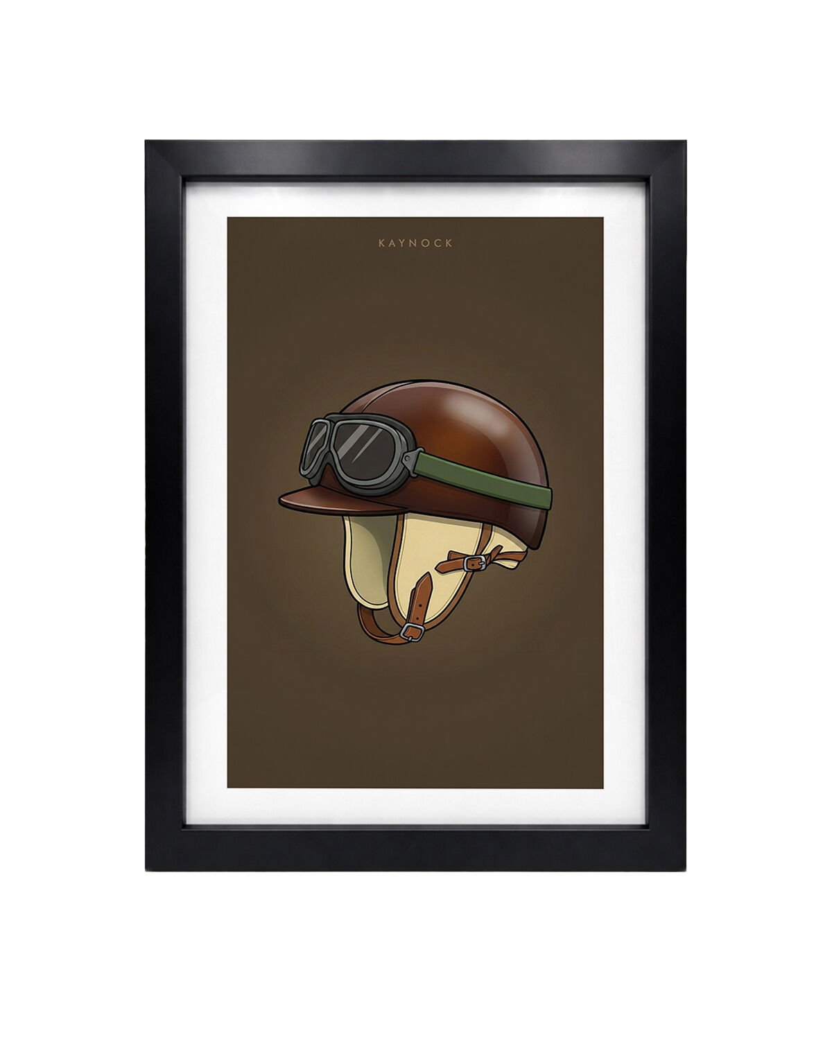 Fangio Kask, Formula 1 Poster Tablo