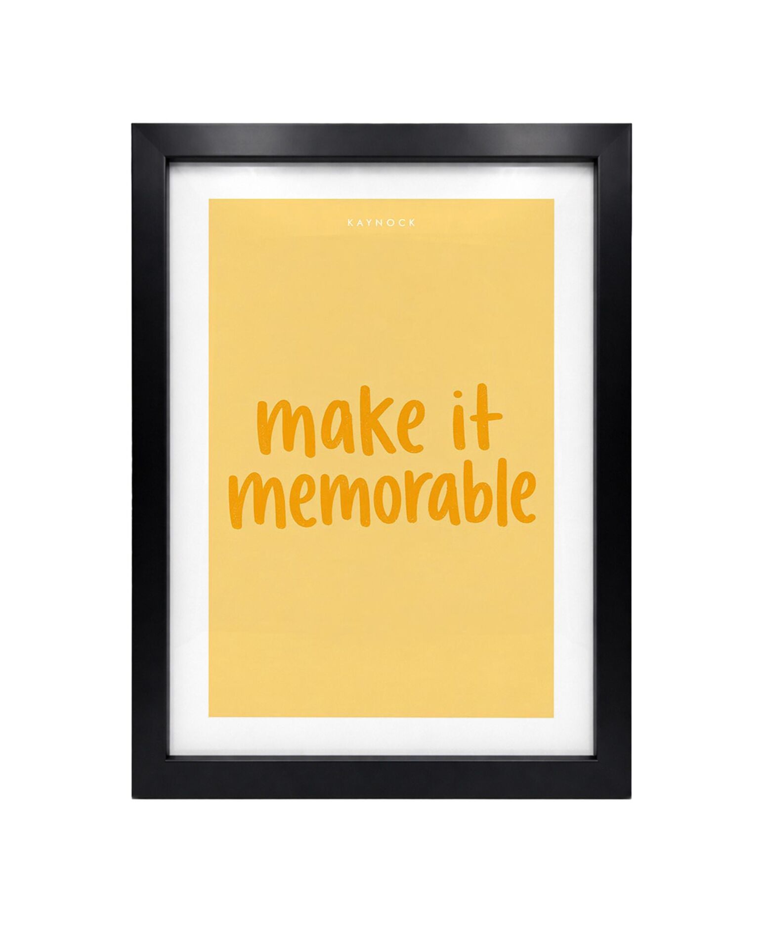 Make It Memorable