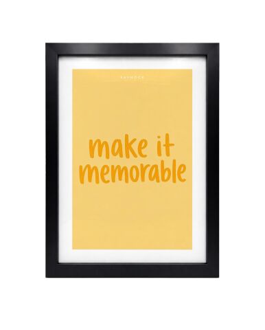 Make It Memorable