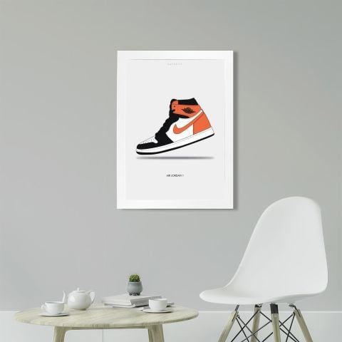 Air Jordan 1 Black - Orange
