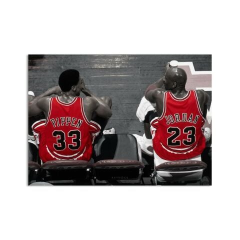 Pippen - Jordan, Basketbol Kanvas Tablo
