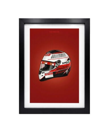 Kimi Raikkonen Kask, Formula 1 Poster Tablo