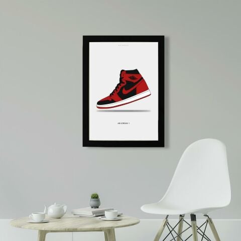 Air Jordan 1 Black - Red