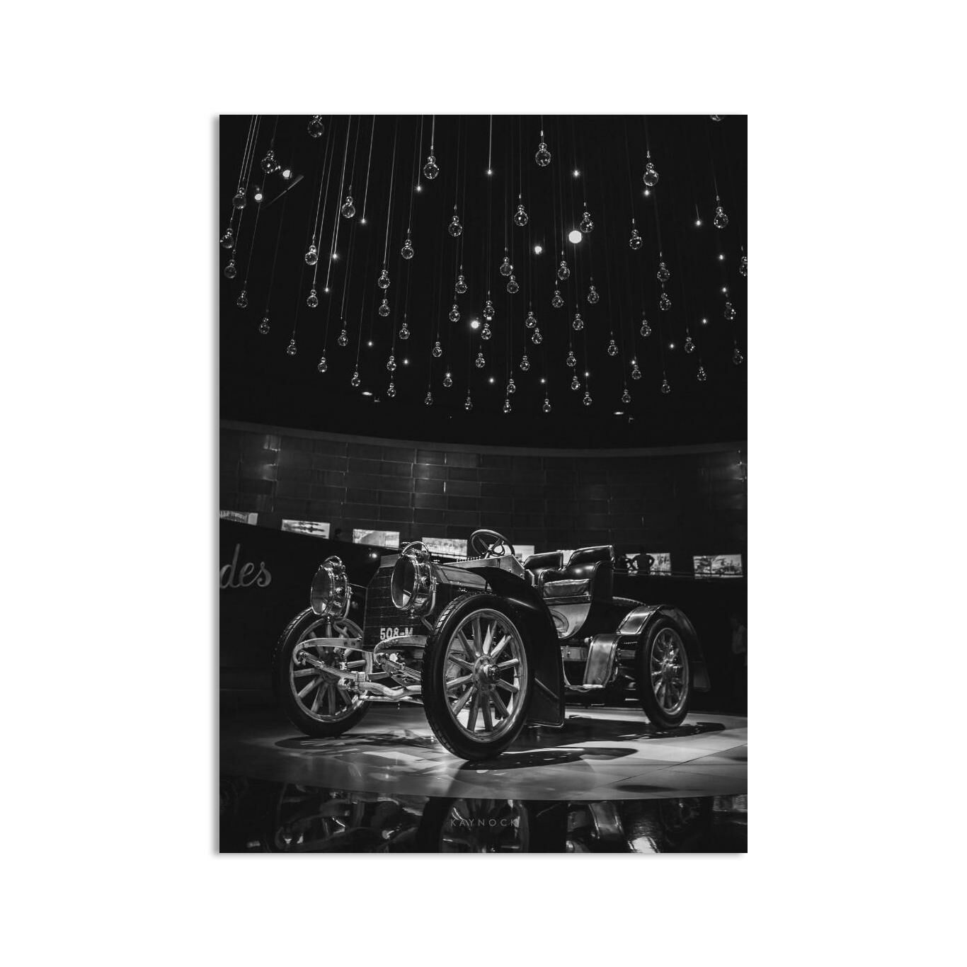 Mercedes Vintage Kanvas Tablo