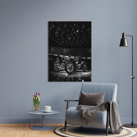 Mercedes Vintage Kanvas Tablo